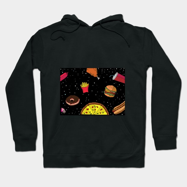 Solar Snacks Hoodie by The Ordinary Artist